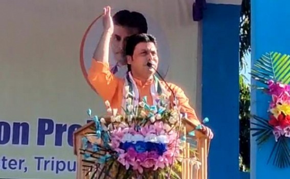 BJP Govt gets 12% Extra Revenue by Taxing, Fining People in Tripura BJP Govt gets 12% Extra Revenue by Taxing, Fining People in Tripura